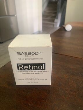 BAEBODY BEAUTY RETINOL ULTIMATE MOISTURIZER FACE CREAM 1.7 oz. NIB/SEALED